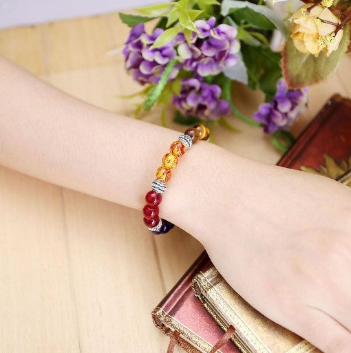 7 Chakra Bracelet Adjustable size