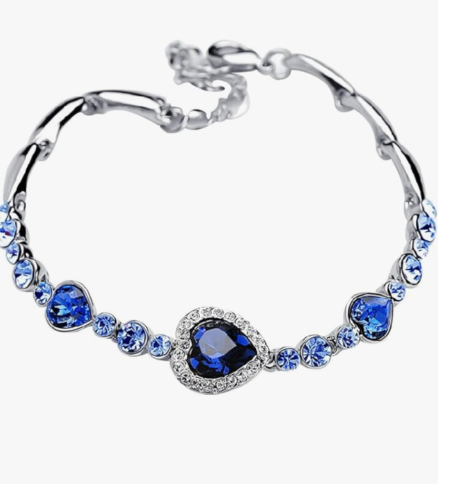 Love Heart Chain Adjustable Bracelet