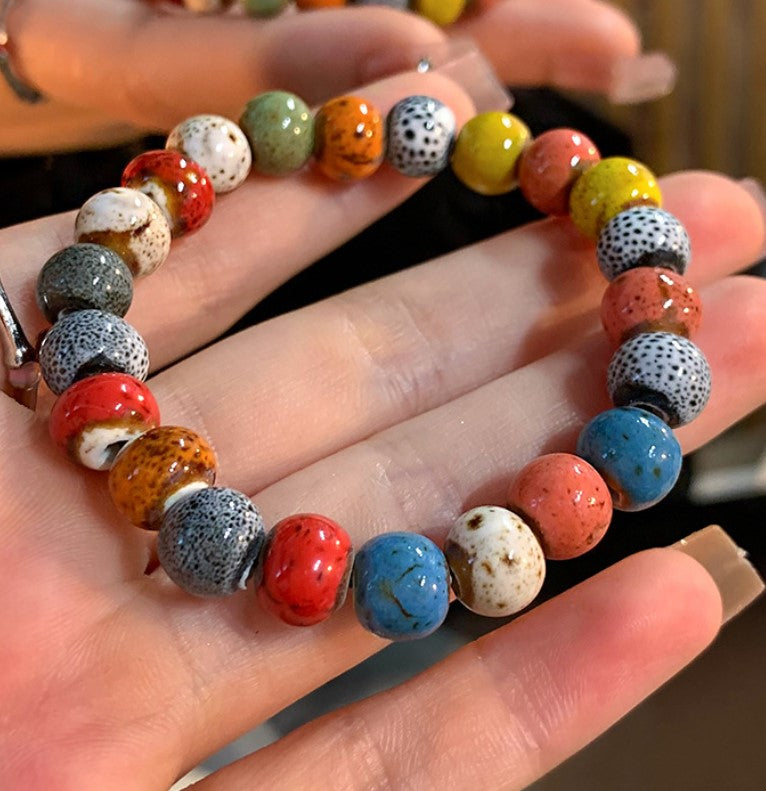 MULTI COLOR BEADS KOREAN BRACELETS