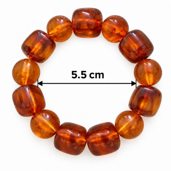 RESIN STONE STRETCHABLE BRACELET
