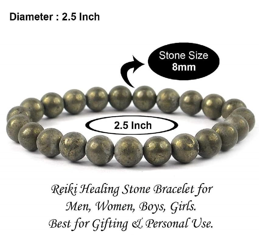 Adjustable Pyrite stone Bracelet Pyrite Bracelet