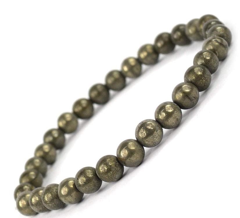 Adjustable Pyrite stone Bracelet Pyrite Bracelet