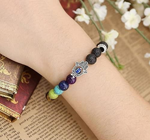 7 chakra bracelet Adjustable Size