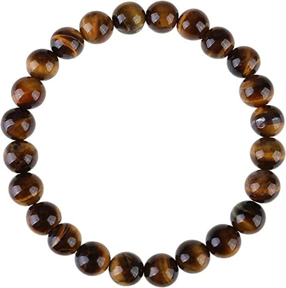 Tiger Eye Beads Bracelets Adjustable