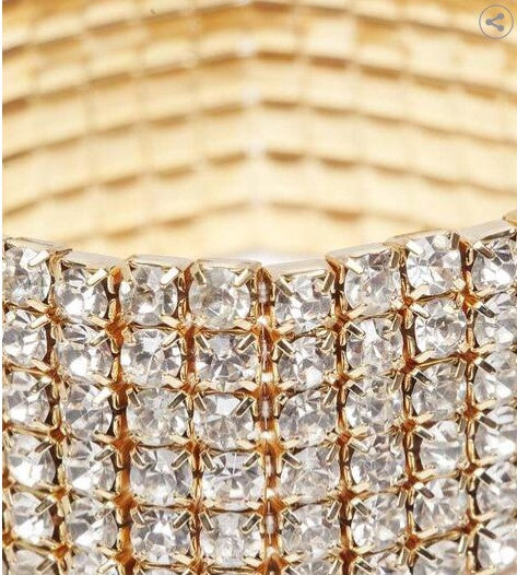 6 Layer Diamond Stretchable Bracelet