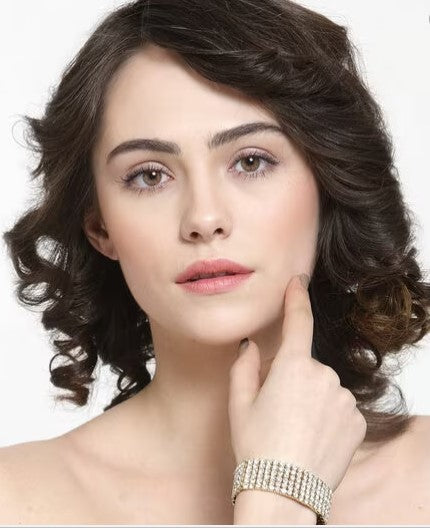 6 Layer Diamond Stretchable Bracelet