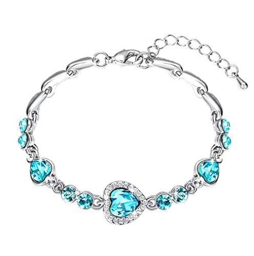 Love Heart Chain Adjustable Bracelet