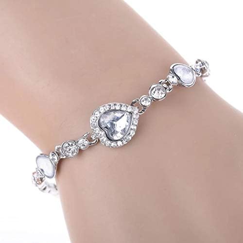 Love Heart Chain Adjustable Bracelet