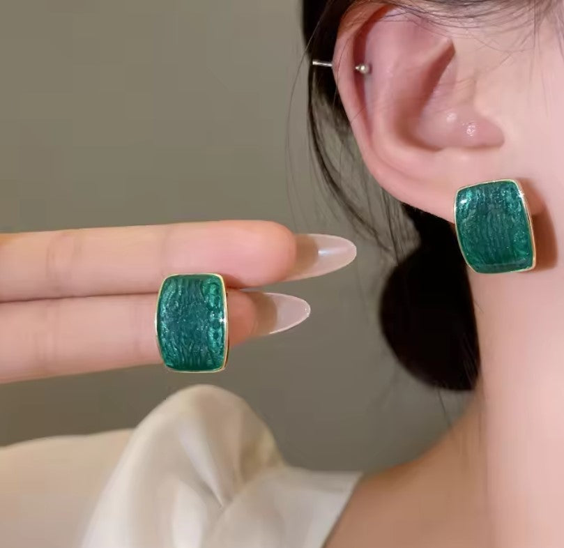 Geometric Stud Earring