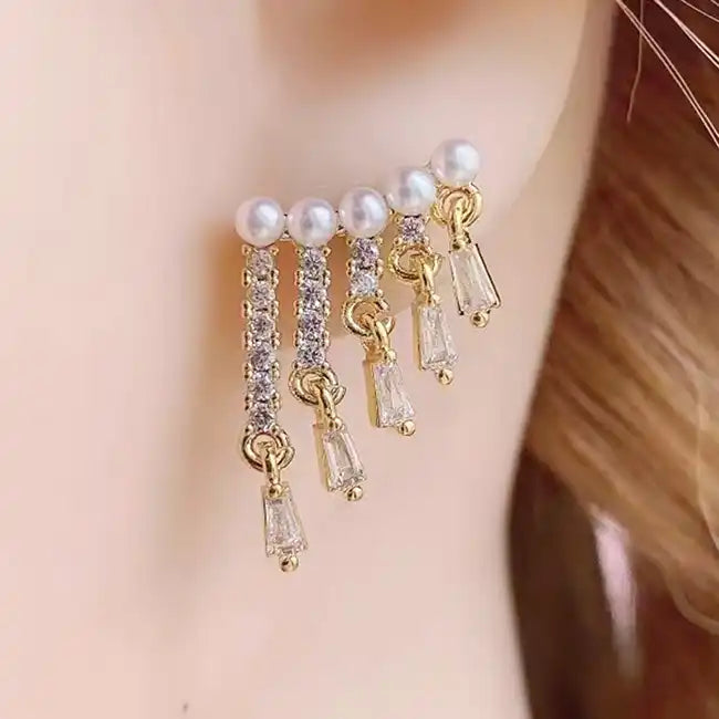 Small Chain Drop Earring
