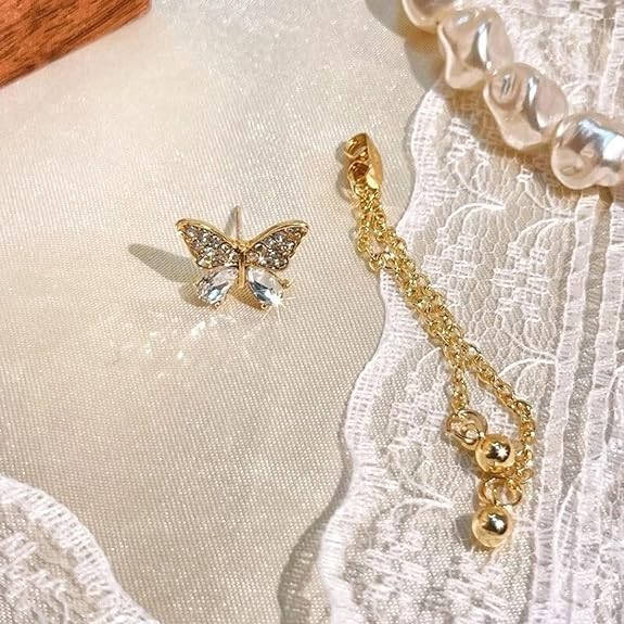 Butterfly Tassel / Drop Earring