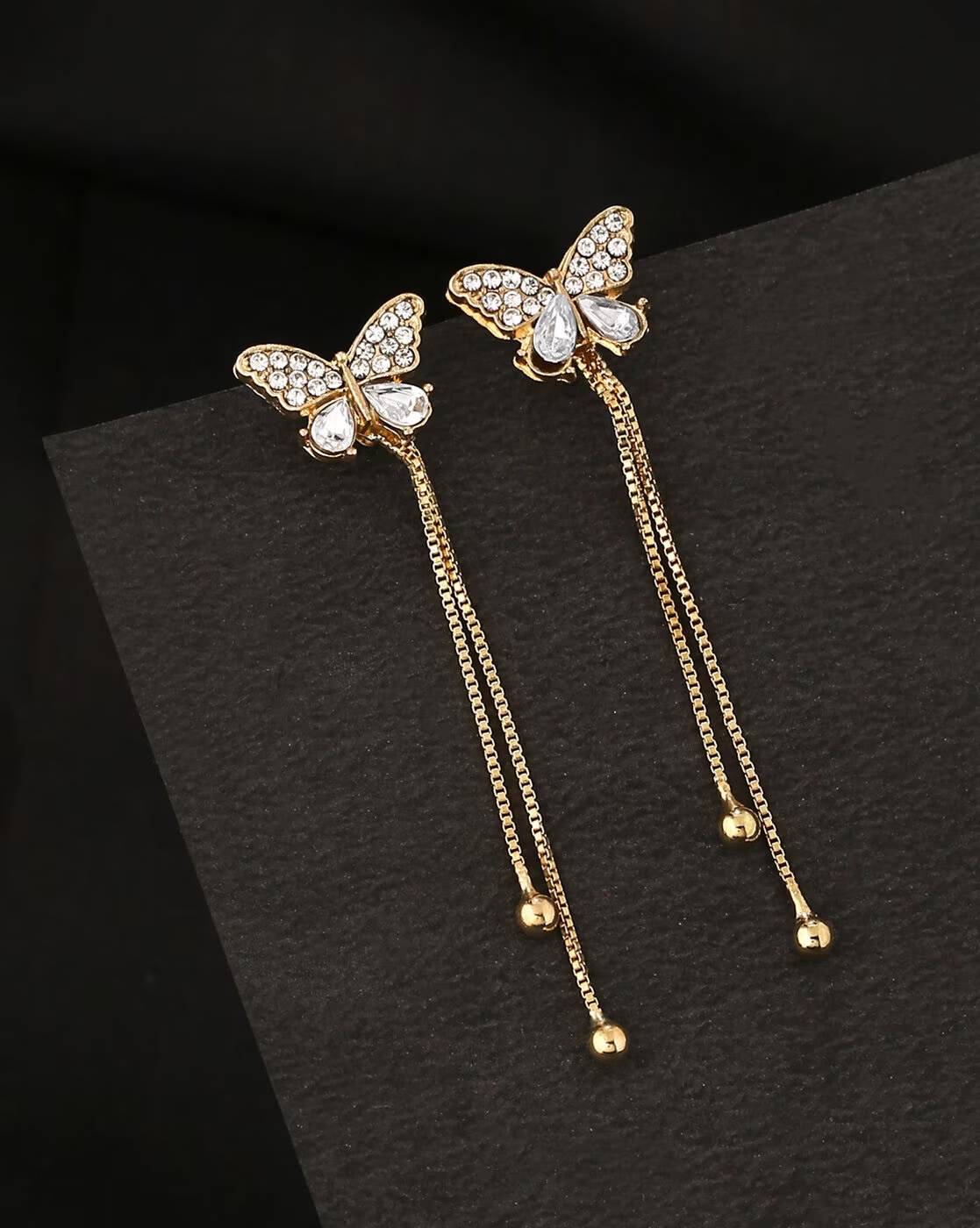 Butterfly Tassel / Drop Earring