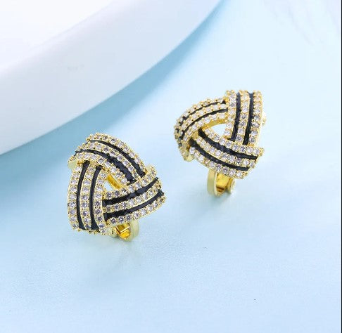 Geometric Stud Earring