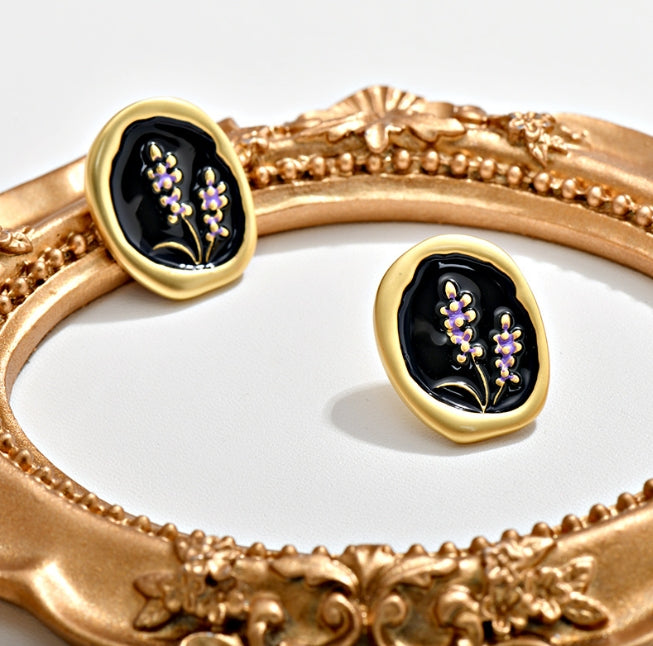 FLOWER STUD KOREAN EARRINGS