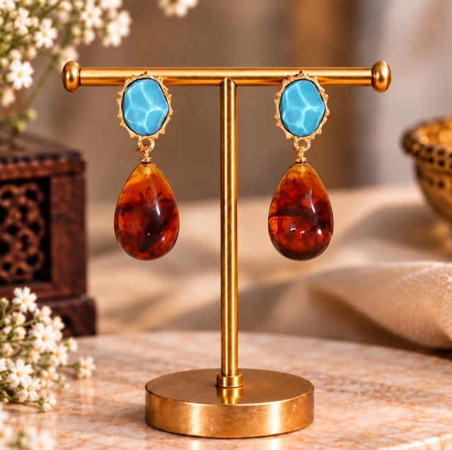 KOREAN TEARDROP EARRINGS