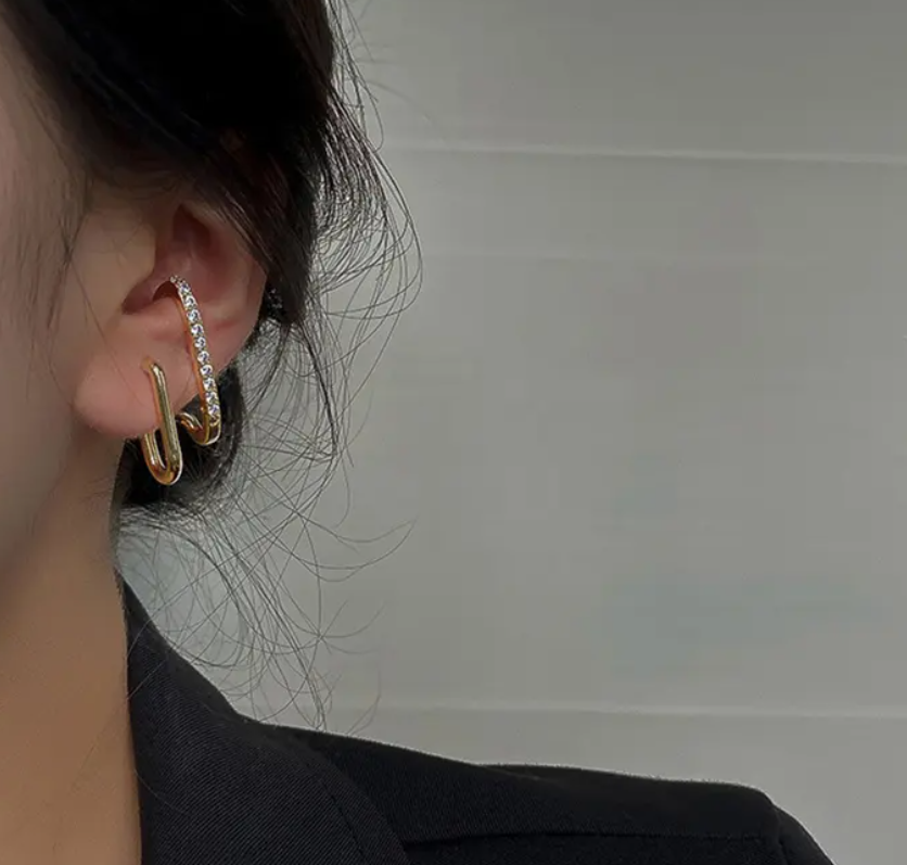 2 Claw Huggie Earring