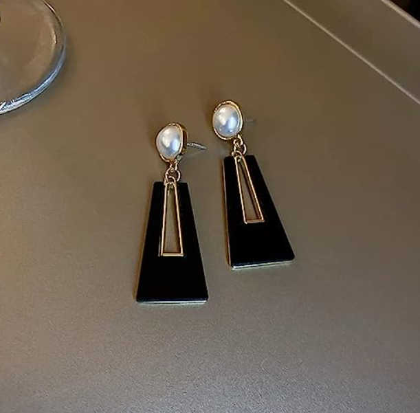 Geometric Drop Earring
