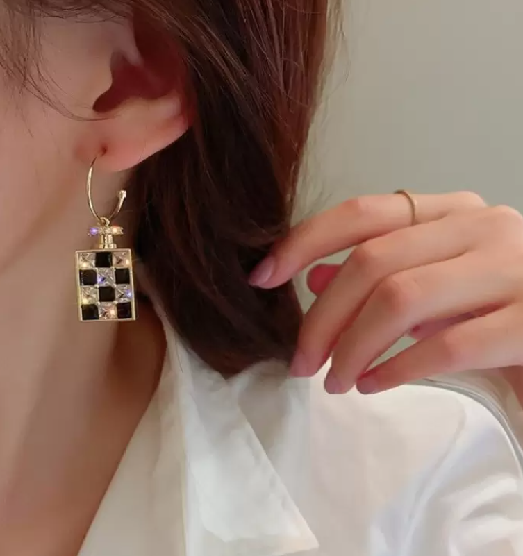 Geometric Drop Earring