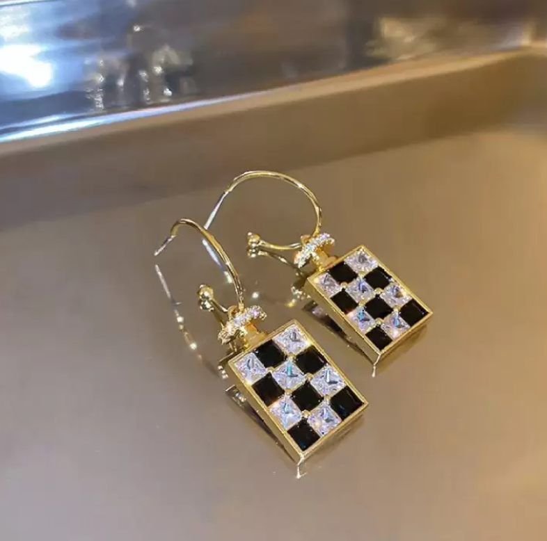 Geometric Drop Earring