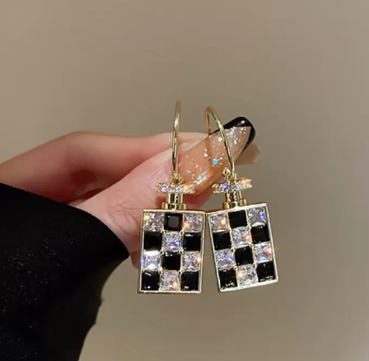 Geometric Drop Earring