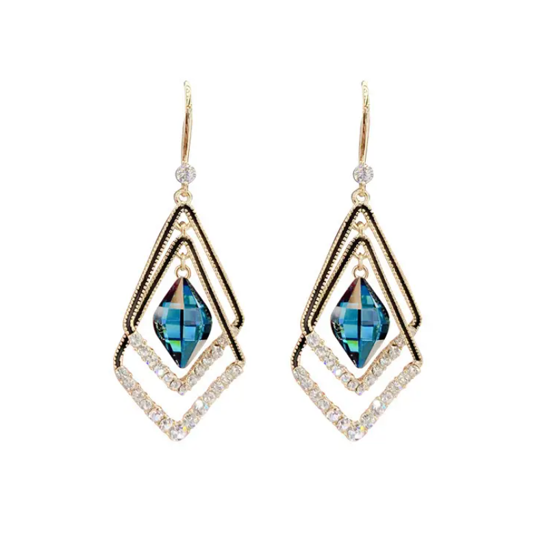 Geometric Drop Earring