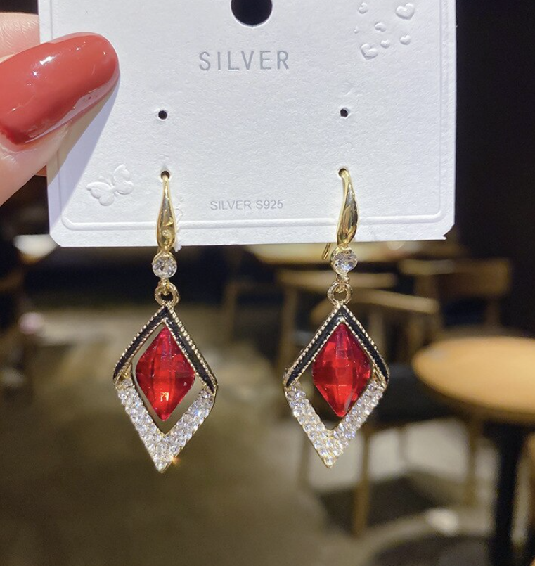 Geometric Drop Earring