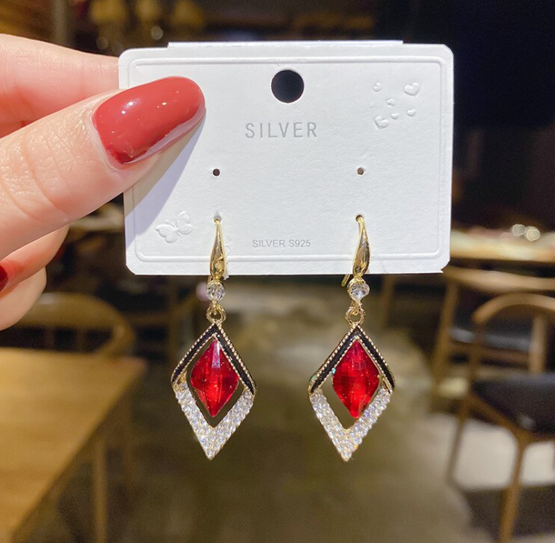 Geometric Drop Earring