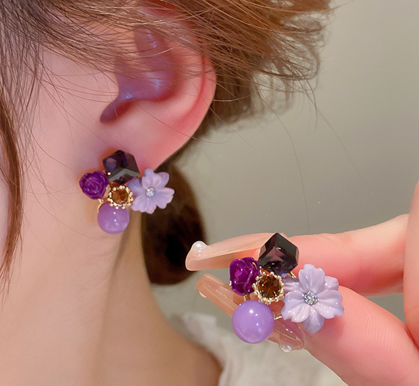 Flower Stud Earring