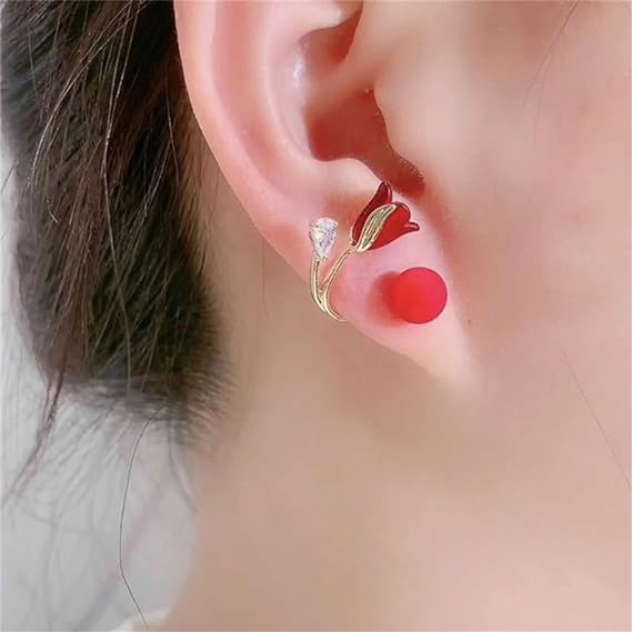 Flower Stud Earring