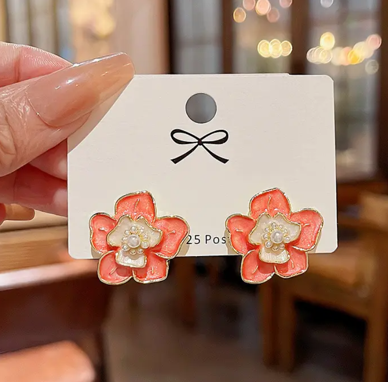 Flower Stud Earring