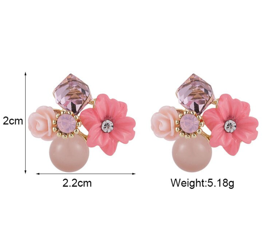 Flower Stud Earring