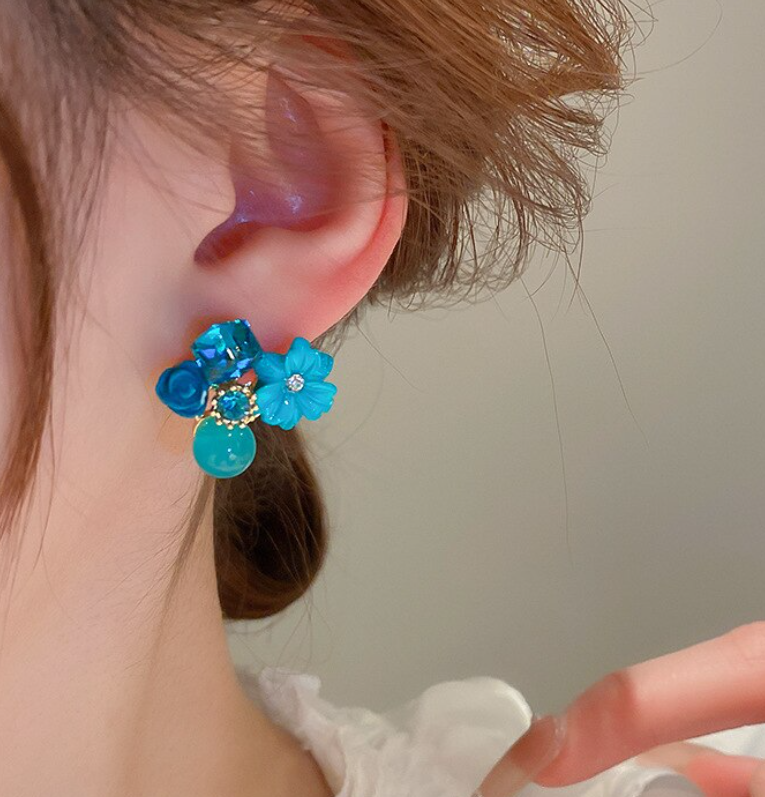 Flower Stud Earring