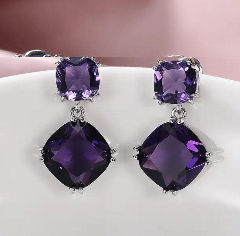 Small Crystal Drop Earring