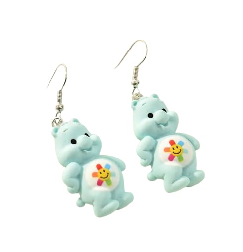 Teddy Bear Drop Earring