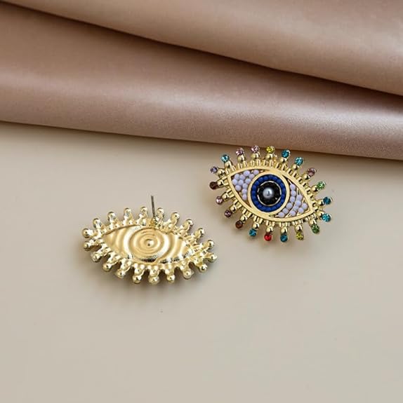 Evil Eye Stud Earring