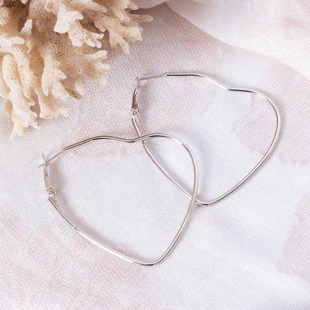Heart Shape Hoop Earring