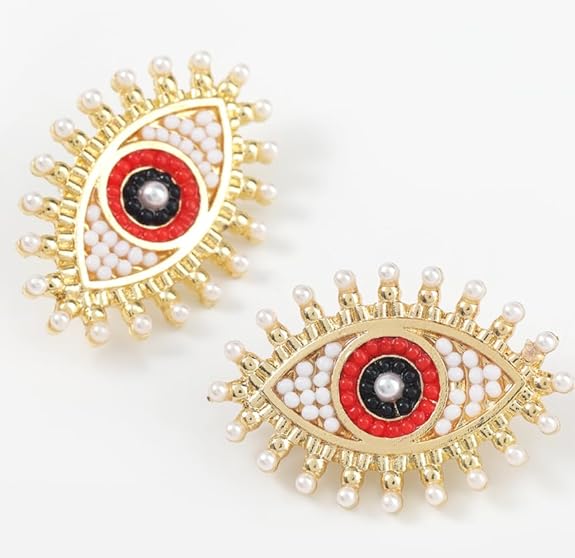 Evil Eye Stud Earring