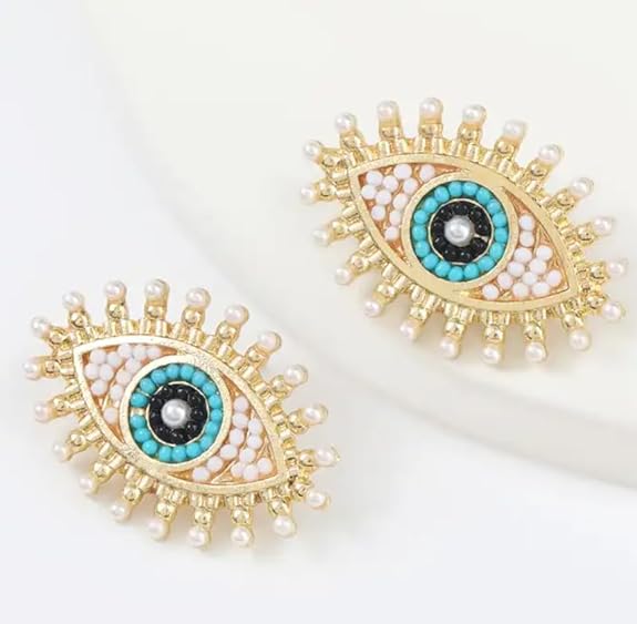 Evil Eye Stud Earring
