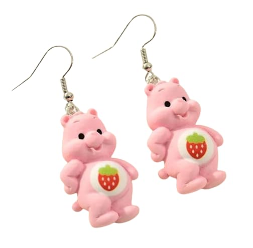Teddy Bear Drop Earring