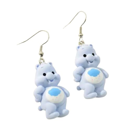 Teddy Bear Drop Earring