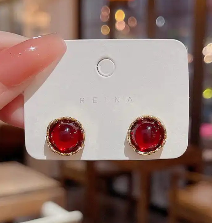 Crystal Stud Earring