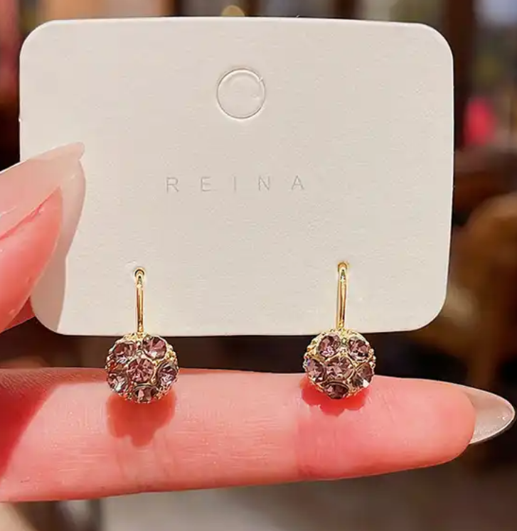 Artificial Stone Drop Earring