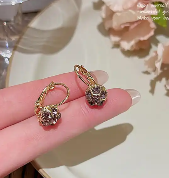 Artificial Stone Drop Earring