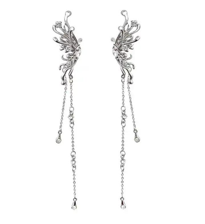 Long chain Drop Earring