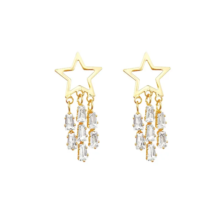 Star Tassel / Drop Earrong