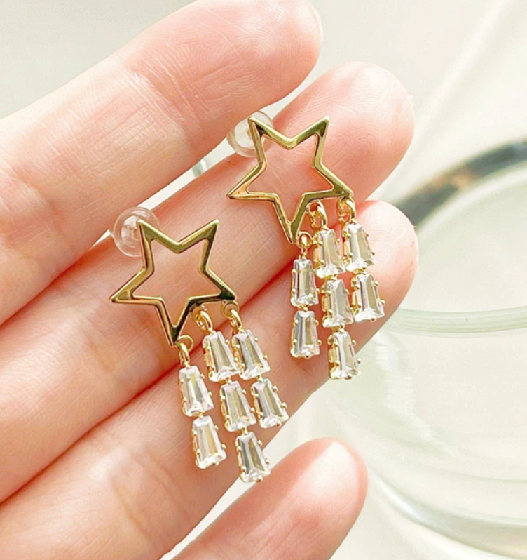 Star Tassel / Drop Earrong