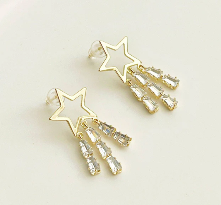 Star Tassel / Drop Earrong