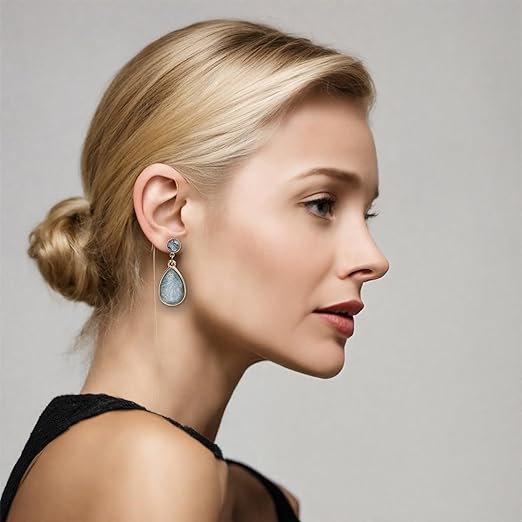 Teardrop Drop Earring