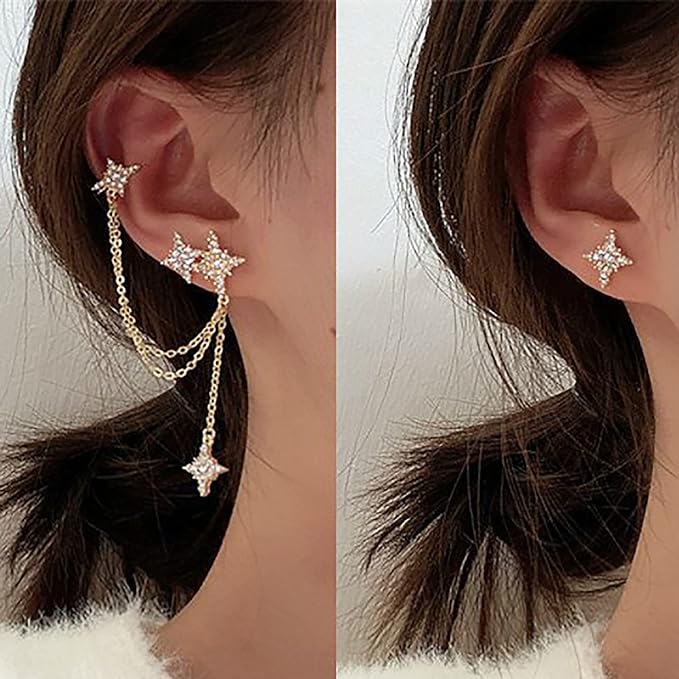 Long Chain Drop Earring