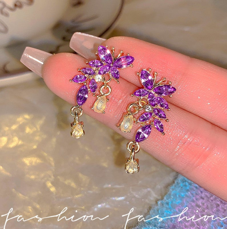 BUTTERFLY TASSEL EARRING